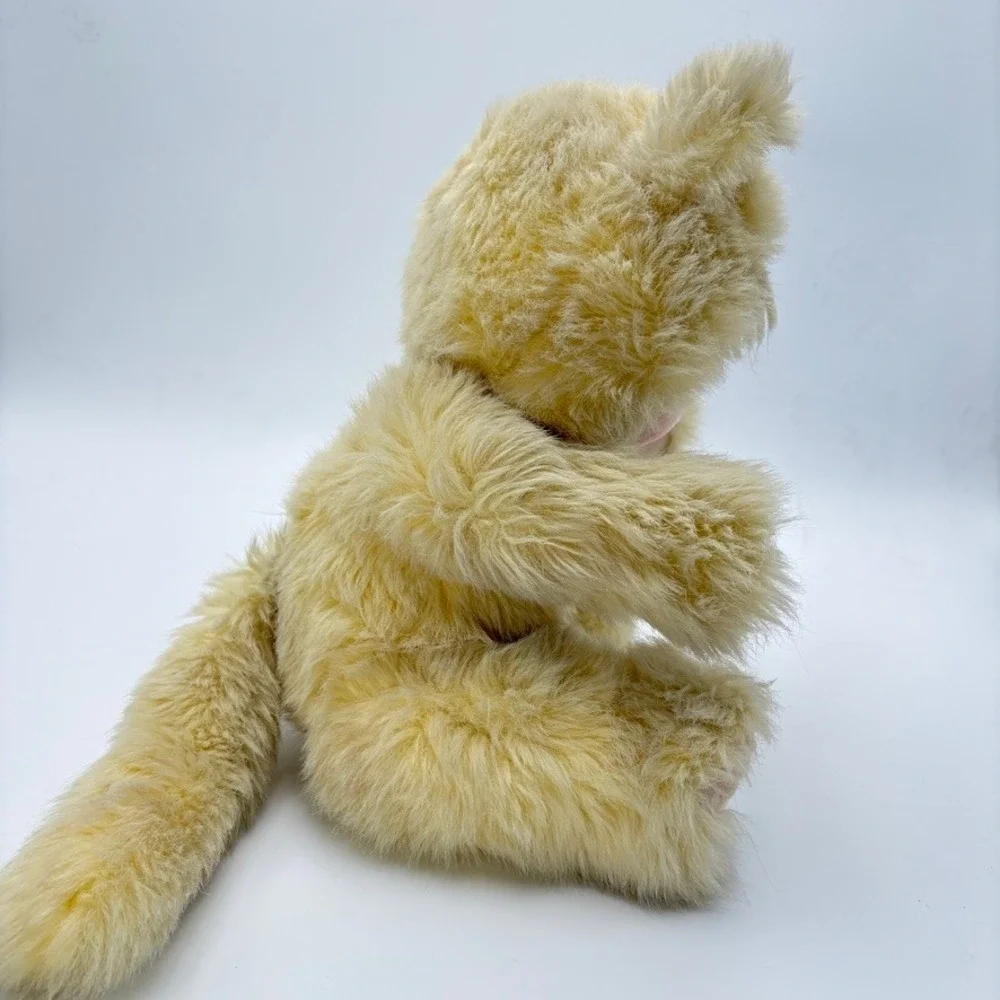 Vintage 1986 Mattel My Child My Pet Yellow Kitten Plush Cat Doll 80s Toy